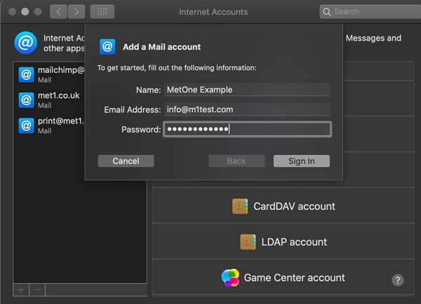 How do I set up my Business Email?